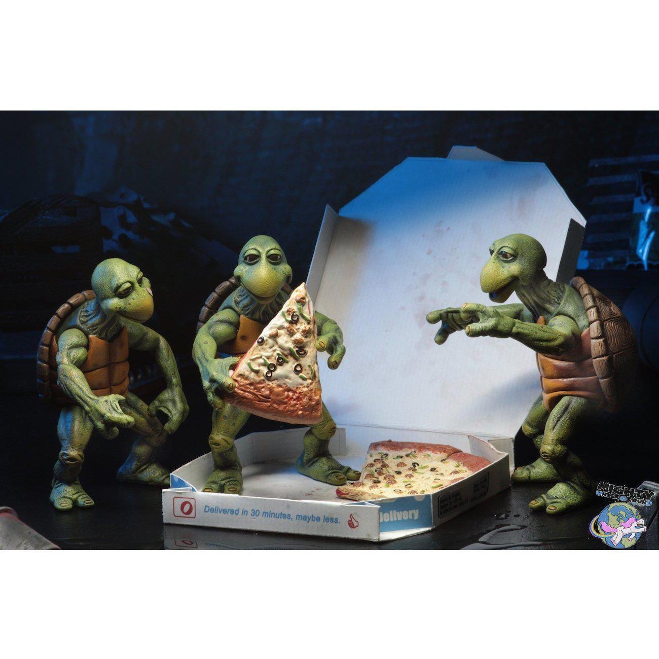 TMNT (1990 Movie): Baby Turtles Set 1/4-Actionfiguren-NECA-mighty-underground