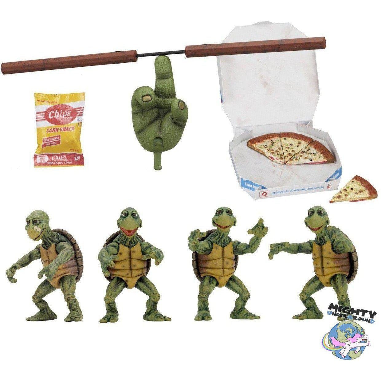 TMNT (1990 Movie): Baby Turtles Set 1/4-Actionfiguren-NECA-mighty-underground