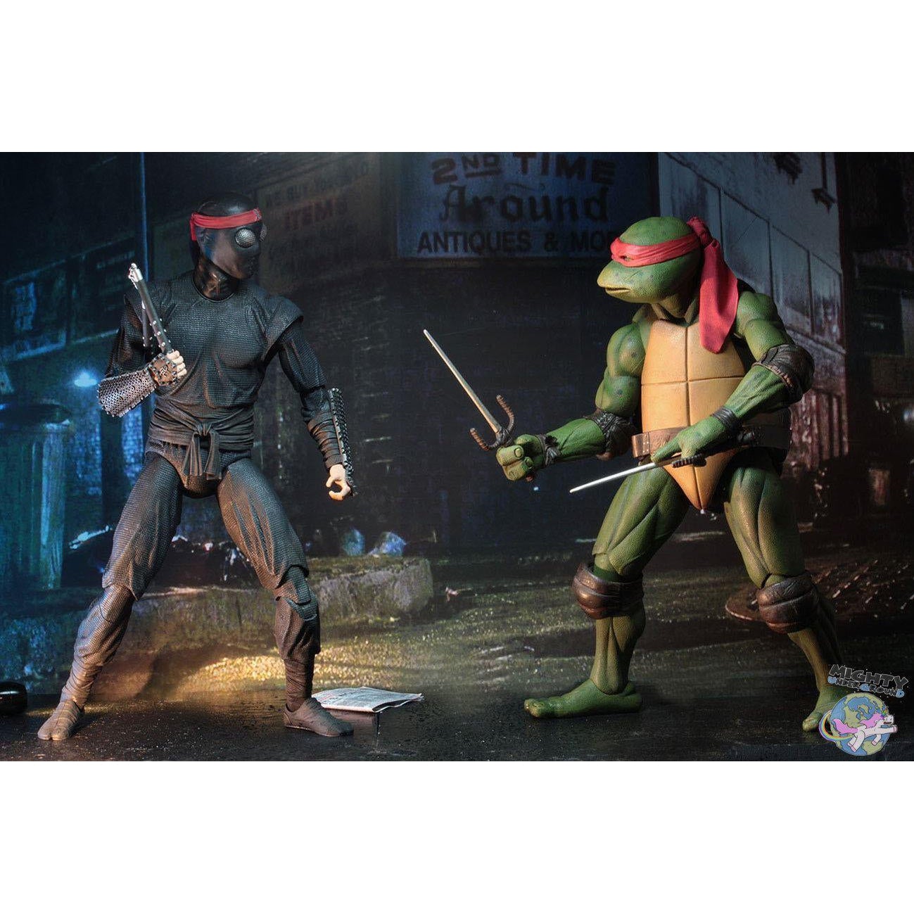 TMNT (1990 Movie): Foot Soldier 1/4 VORBESTELLUNG!-Actionfiguren-NECA-mighty-underground