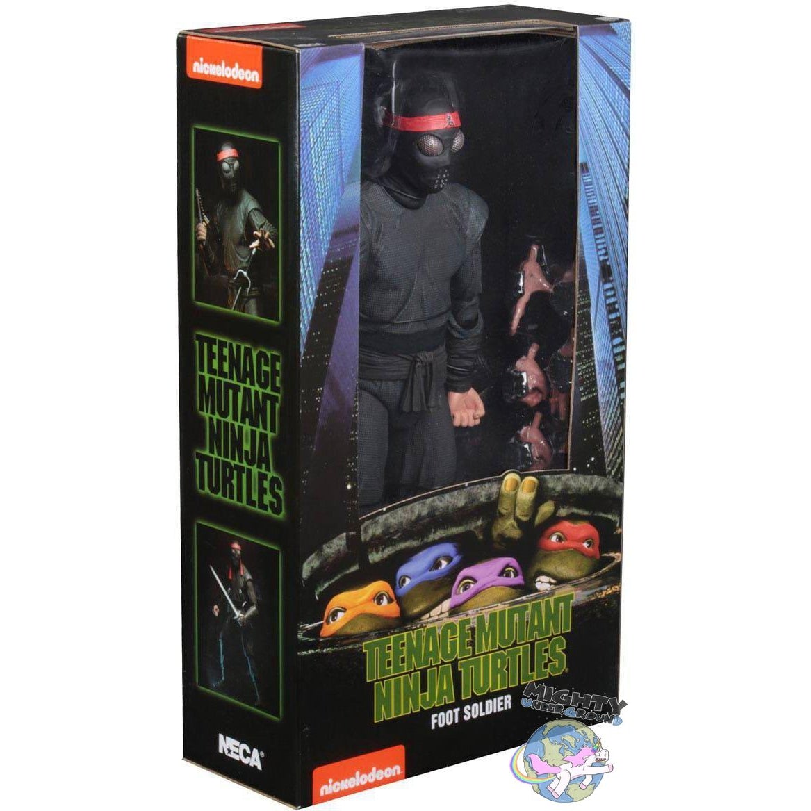 TMNT (1990 Movie): Foot Soldier 1/4 VORBESTELLUNG!-Actionfiguren-NECA-mighty-underground