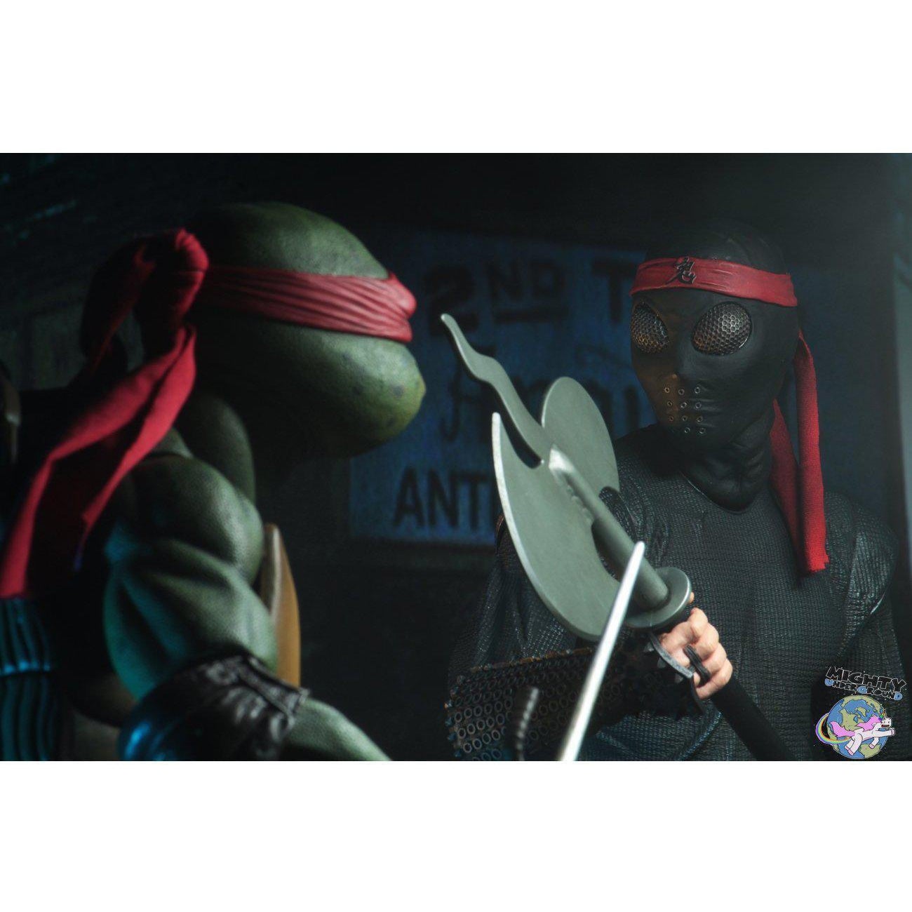 TMNT (1990 Movie): Foot Soldier (Bladed Weapons)-Actionfiguren-NECA-mighty-underground