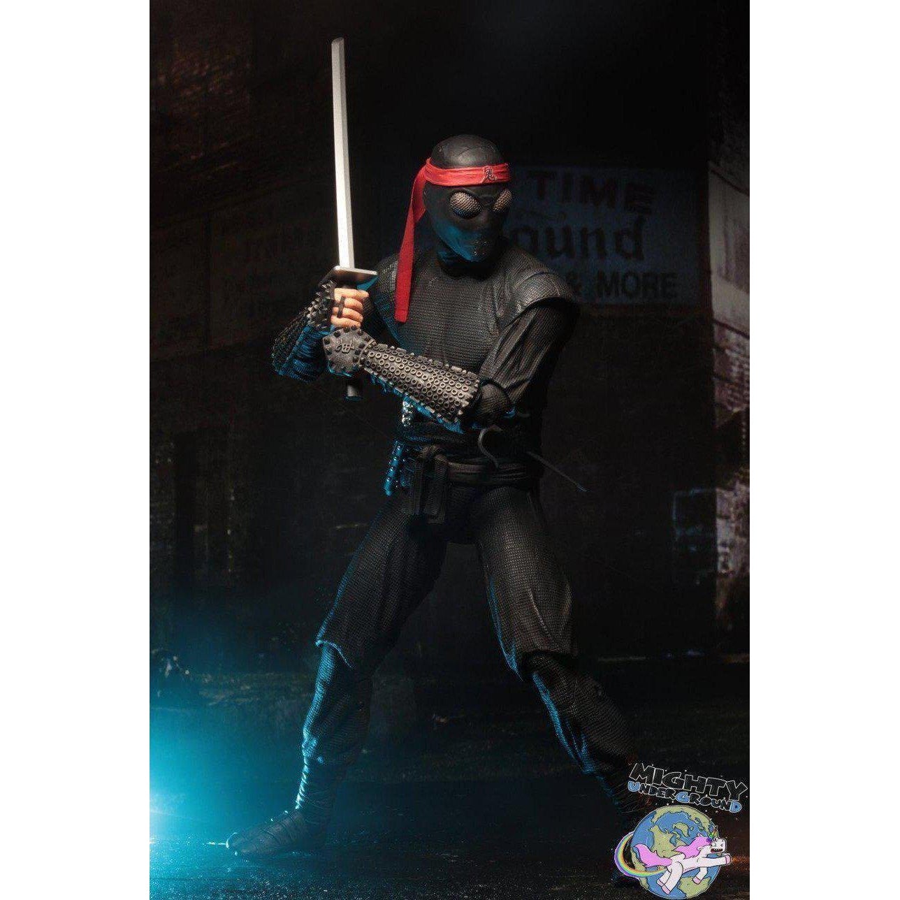 TMNT (1990 Movie): Foot Soldier (Bladed Weapons)-Actionfiguren-NECA-mighty-underground