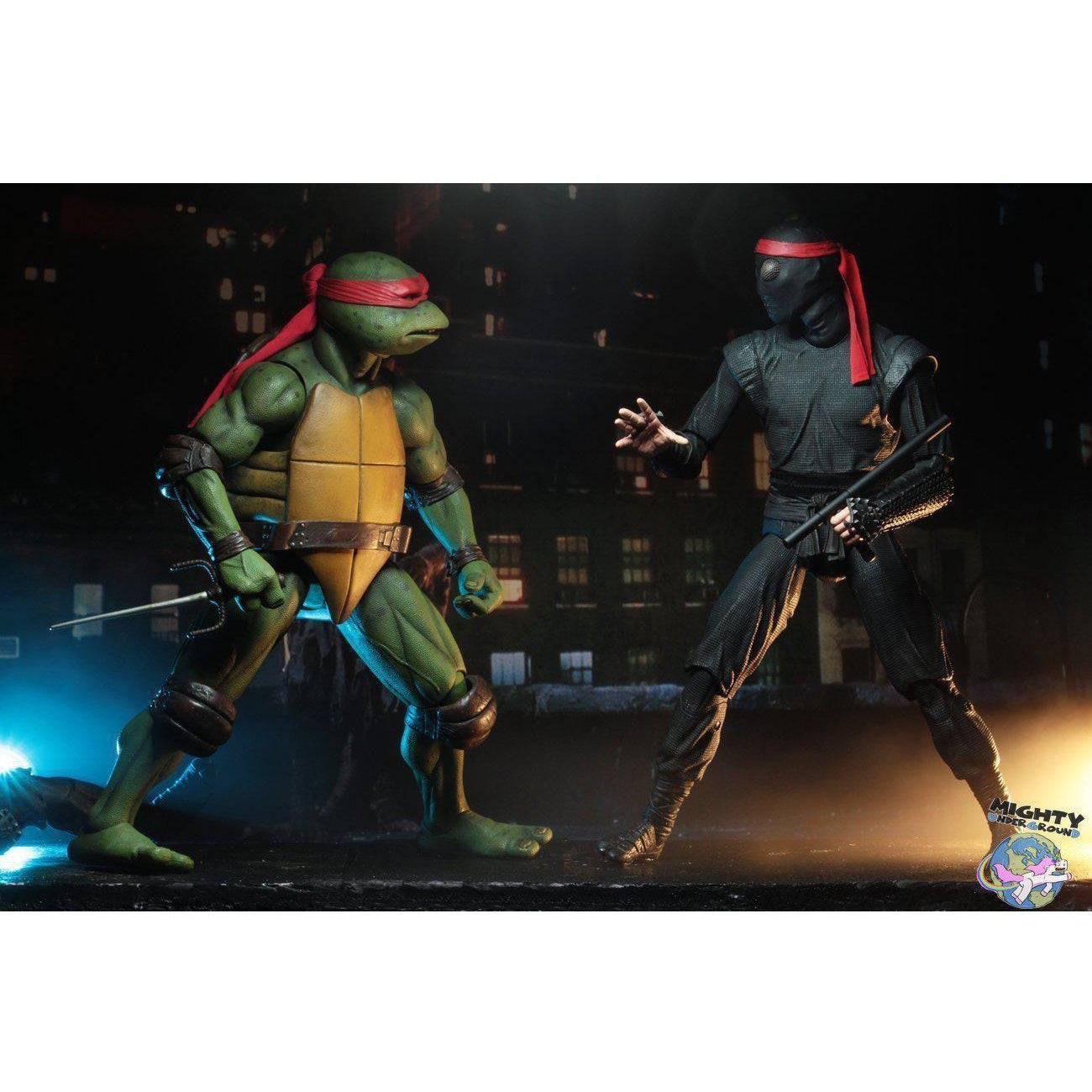 TMNT (1990 Movie): Foot Soldier (Melee Weapons)-Actionfiguren-NECA-mighty-underground