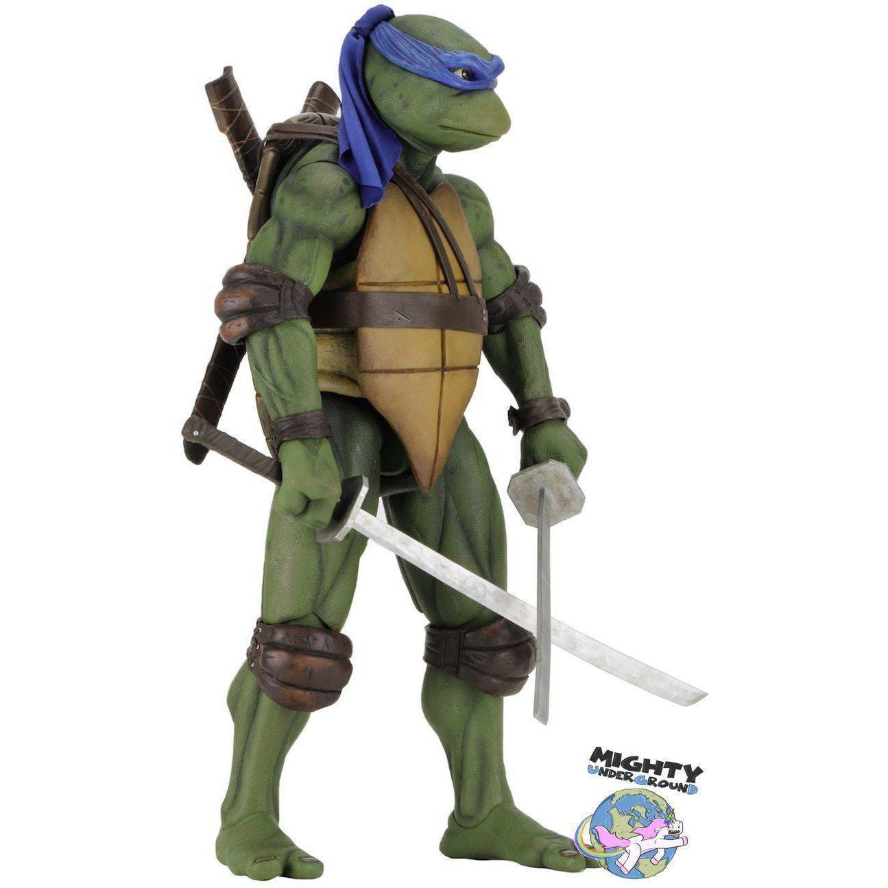 TMNT (1990 Movie): Leonardo 1/4-Actionfiguren-NECA-mighty-underground