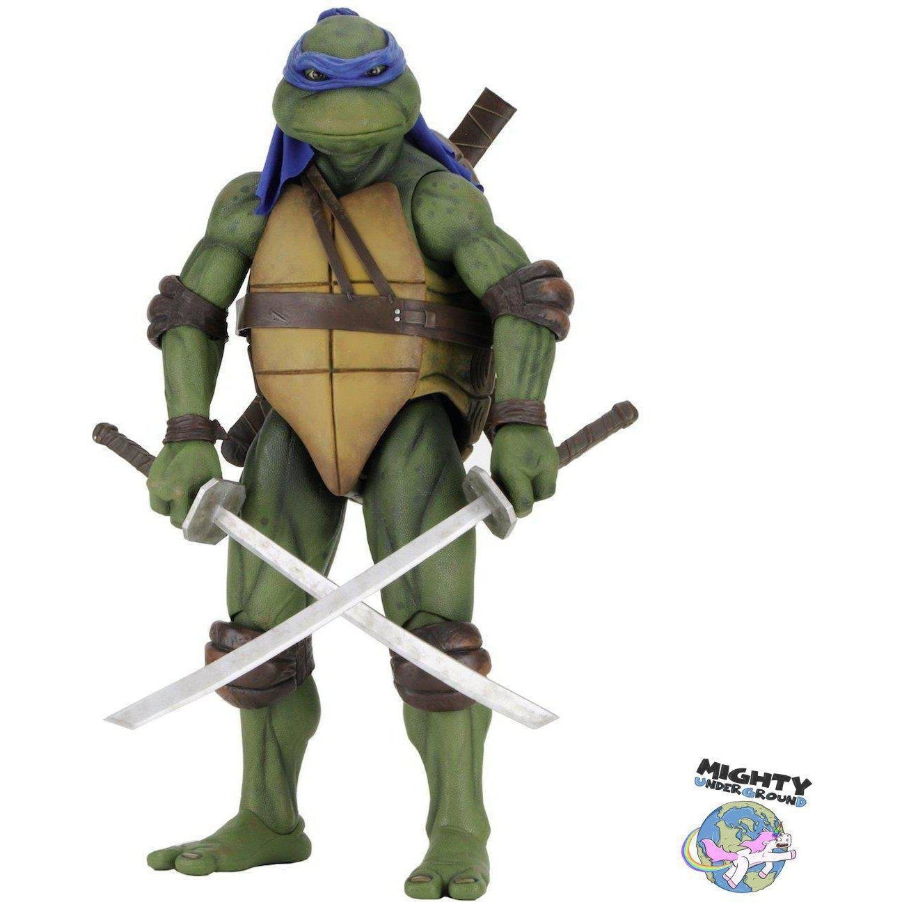 TMNT (1990 Movie): Leonardo 1/4-Actionfiguren-NECA-mighty-underground