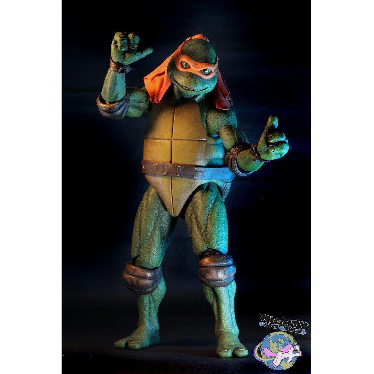 TMNT (1990 Movie): Michelangelo 1/4 VORBESTELLUNG!-Actionfiguren-NECA-mighty-underground