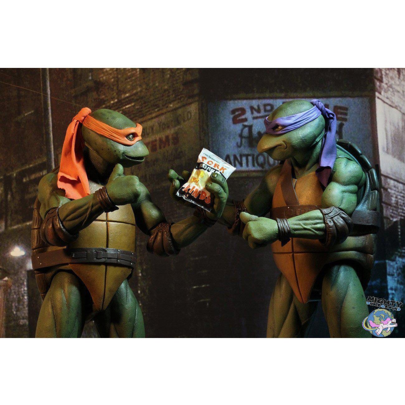 TMNT (1990 Movie): Michelangelo 1/4 VORBESTELLUNG!-Actionfiguren-NECA-mighty-underground