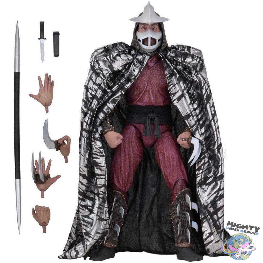 TMNT (1990 Movie): Shredder 1/4 VORBESTELLUNG!-Actionfiguren-NECA-mighty-underground