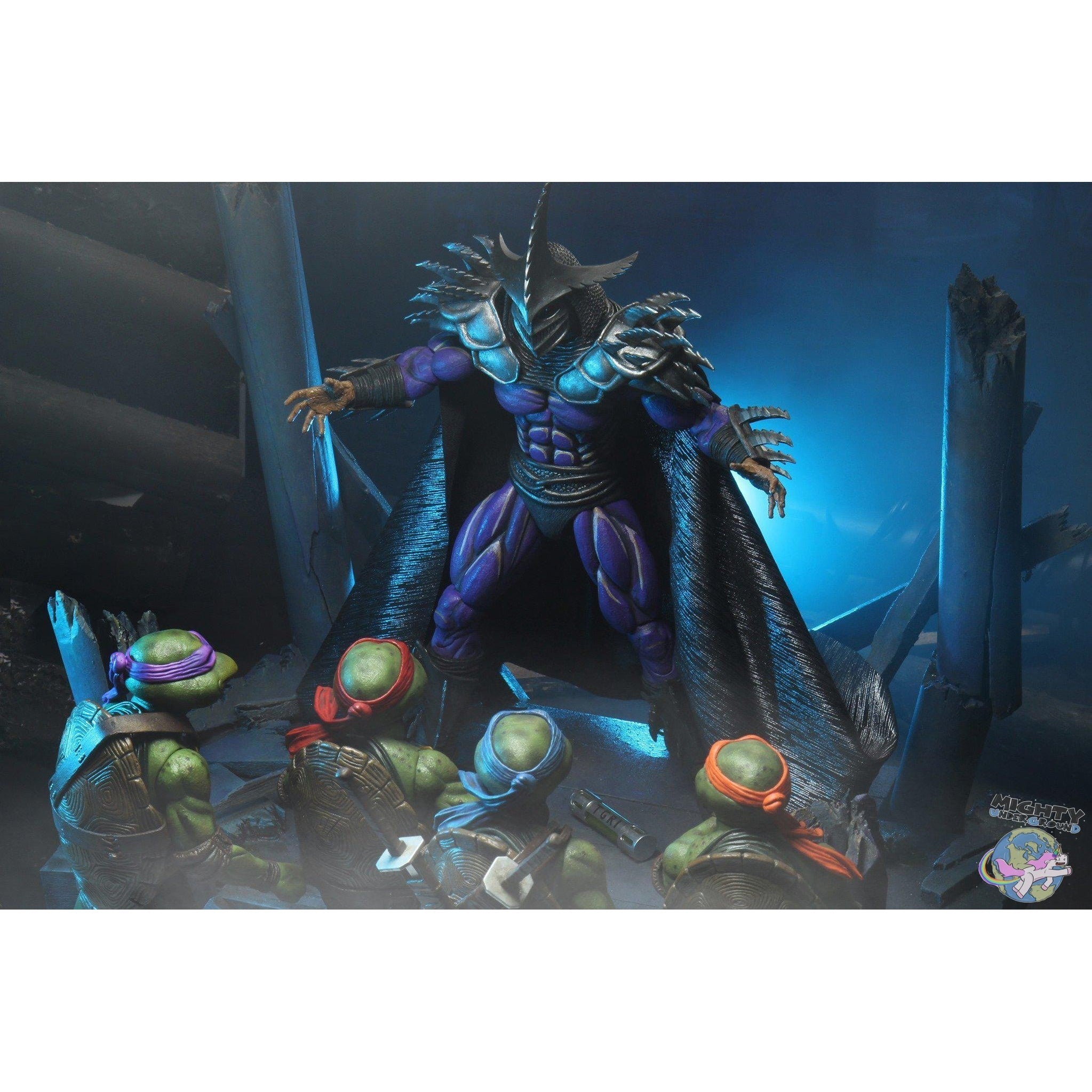 TMNT (1991 Movie): Super Shredder-Actionfiguren-NECA-Mighty Underground