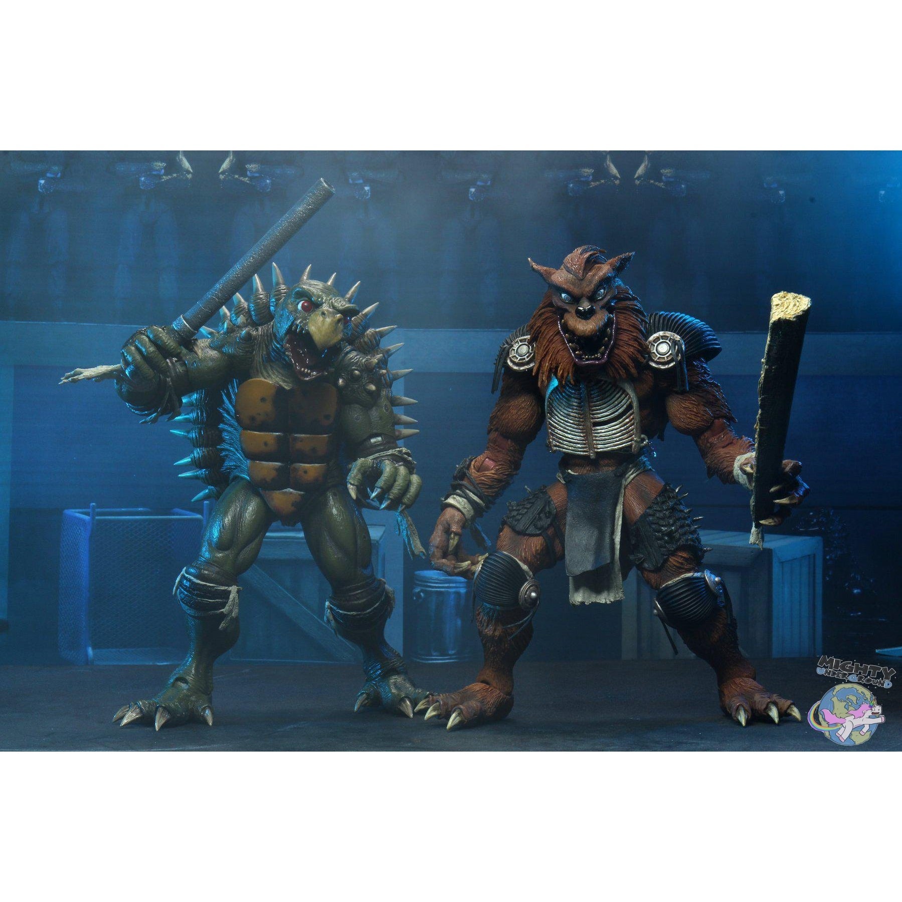 TMNT (1991 Movie): Tokka and Rahzar 2-Pack-Actionfiguren-NECA-Mighty Underground