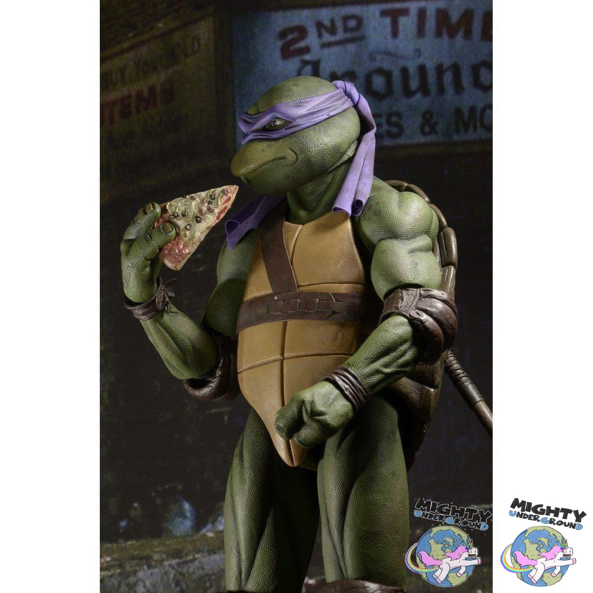 TMNT (1990 Movie): Donatello 1/4 VORBESTELLUNG!-Actionfiguren-NECA-mighty-underground