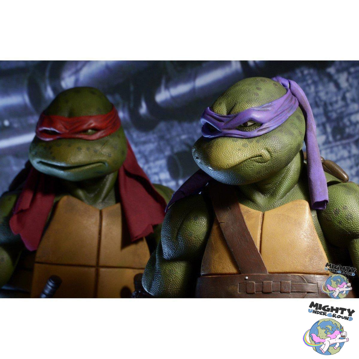 TMNT (1990 Movie): Donatello 1/4 VORBESTELLUNG!-Actionfiguren-NECA-mighty-underground