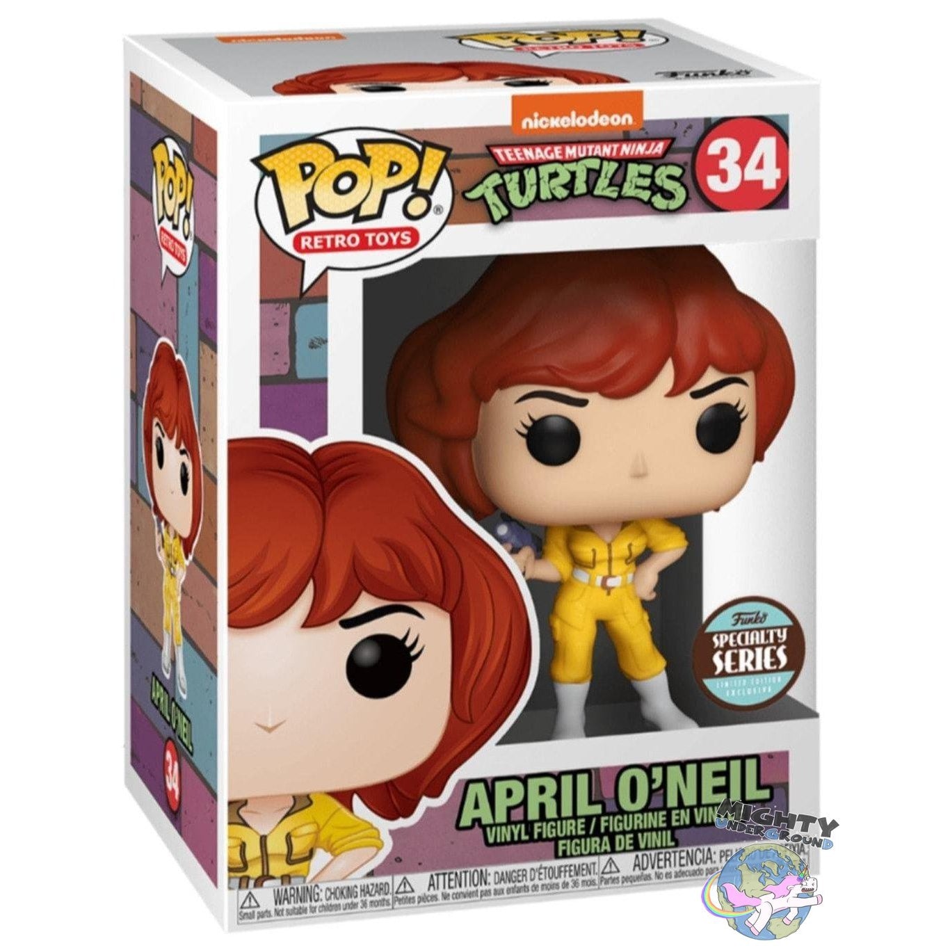 TMNT: April O'Neil POP! #34 VORBESTELLUNG!-Figuren-Funko-Mighty Underground