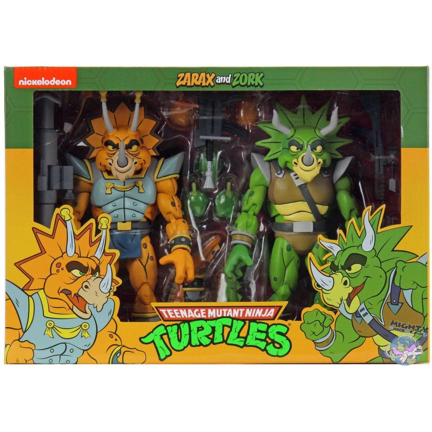 TMNT: Captain Zarax & Zork 2-Pack VORBESTELLUNG!-Actionfiguren-NECA-mighty-underground