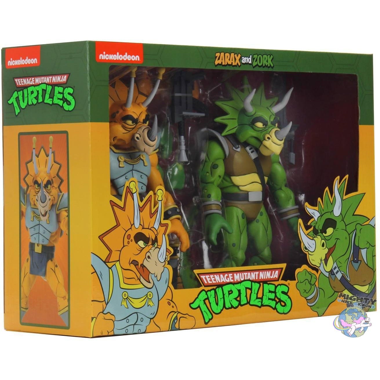 TMNT: Captain Zarax & Zork 2-Pack VORBESTELLUNG!-Actionfiguren-NECA-mighty-underground