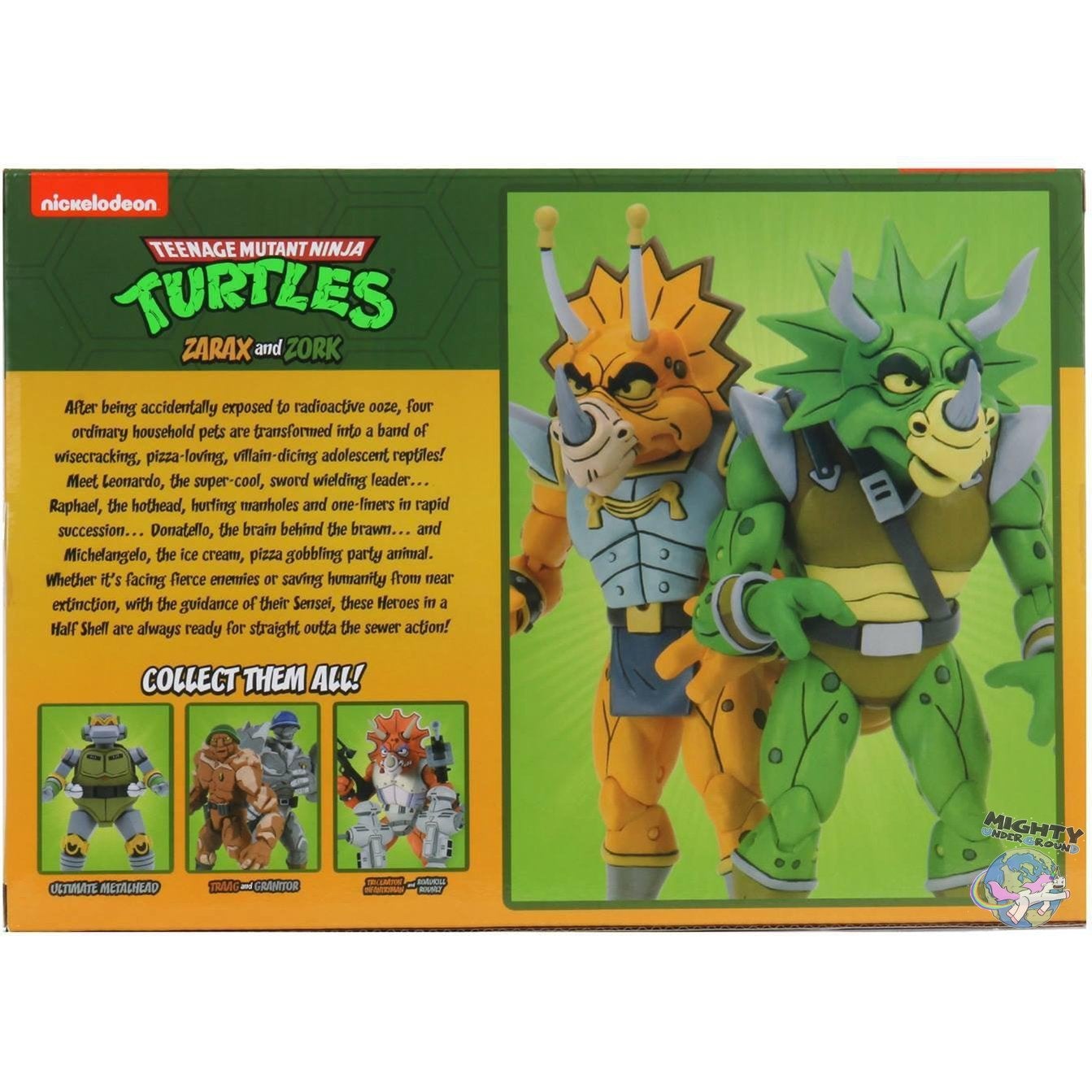 TMNT: Captain Zarax & Zork 2-Pack VORBESTELLUNG!-Actionfiguren-NECA-mighty-underground