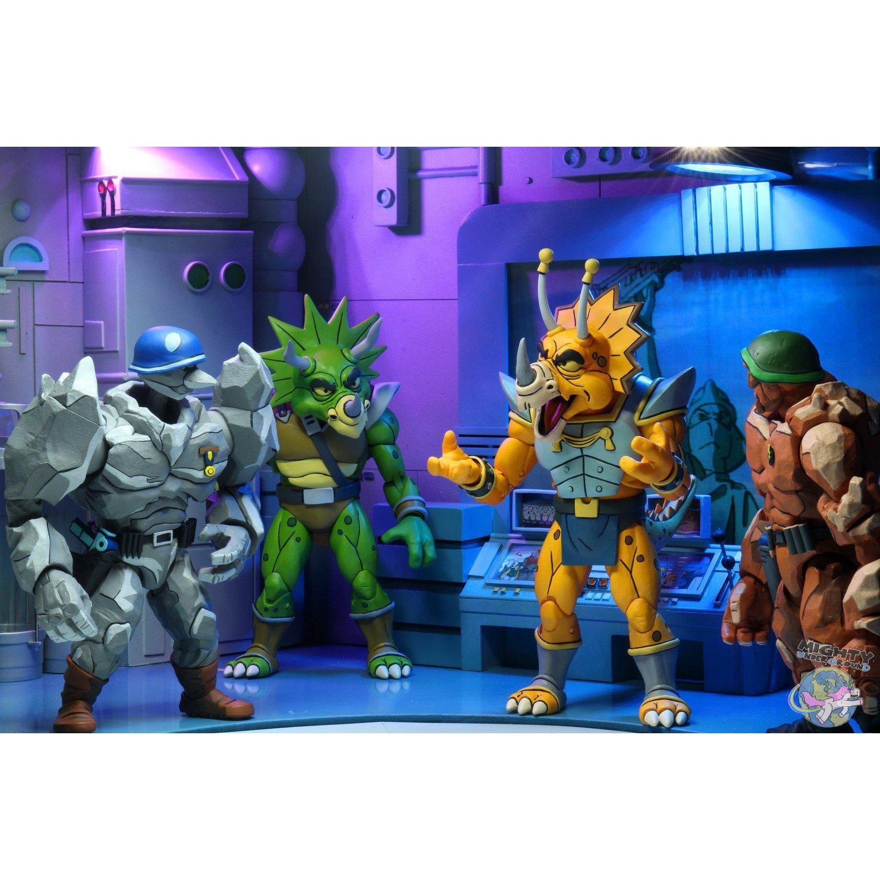 TMNT: Captain Zarax & Zork 2-Pack VORBESTELLUNG!-Actionfiguren-NECA-mighty-underground