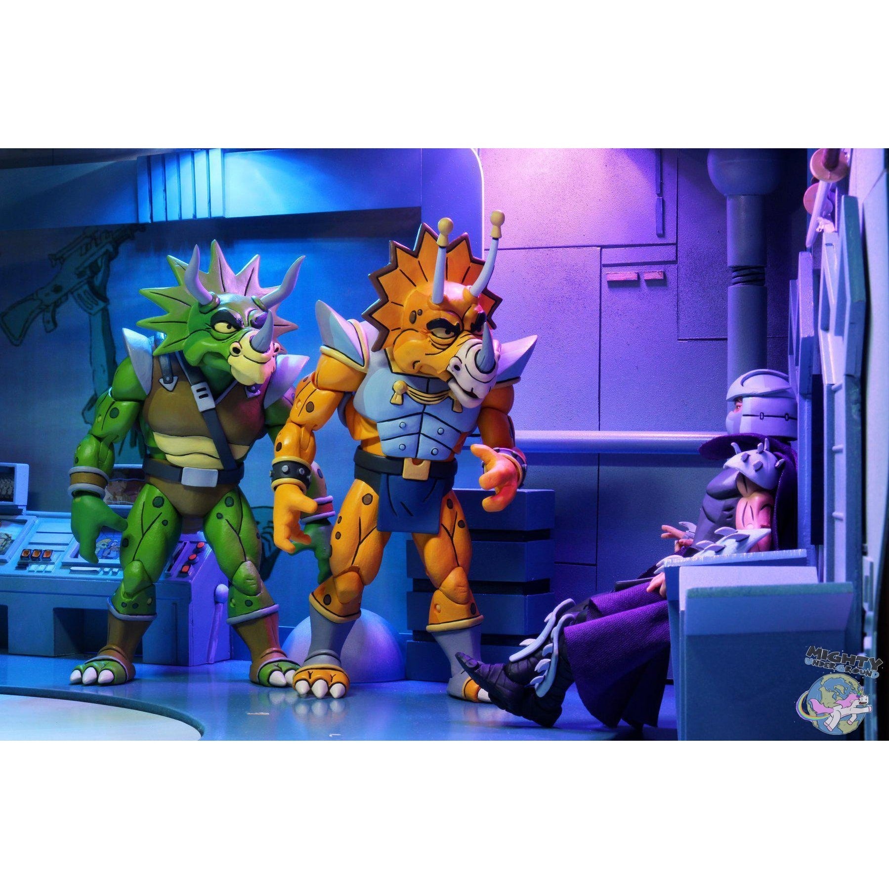 TMNT: Captain Zarax & Zork 2-Pack VORBESTELLUNG!-Actionfiguren-NECA-mighty-underground