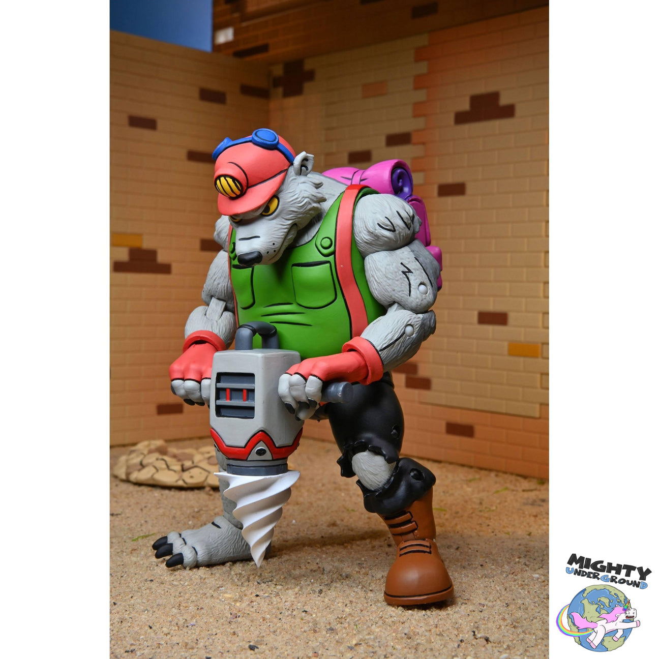 TMNT: Dirtbag & Groundchuck 2-Pack-Actionfiguren-NECA-Mighty Underground