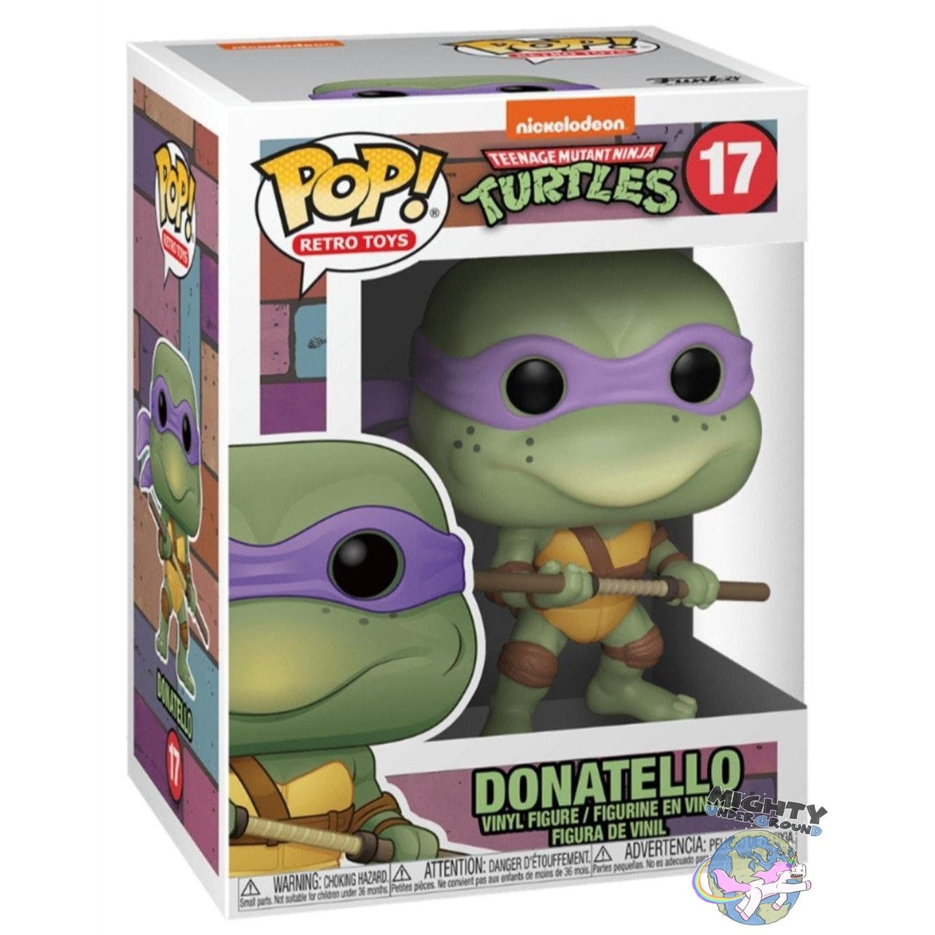 TMNT: Donatello POP! #17 VORBESTELLUNG!-Figuren-Funko-mighty-underground