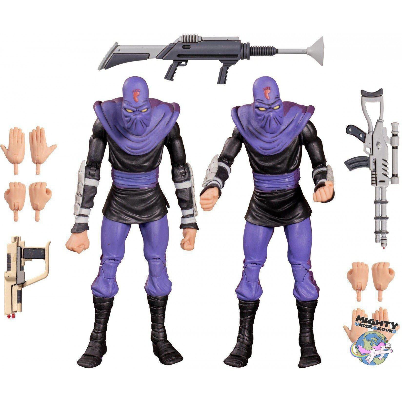 TMNT: Foot Soldier Army Builder 2-Pack-Actionfiguren-NECA-mighty-underground