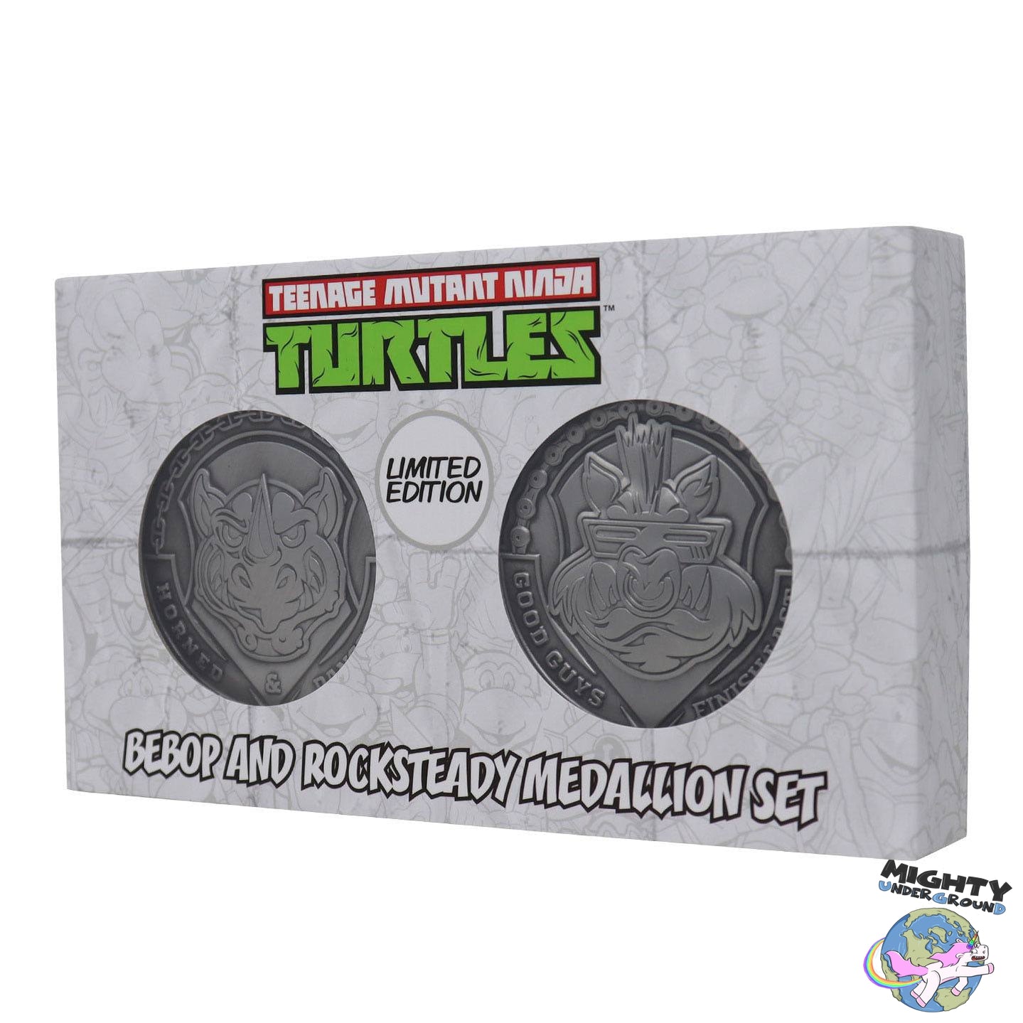 TMNT: Medaillen-Set Bad Guys (Limited Edition)-Merchandise-FaNaTtik-Mighty Underground