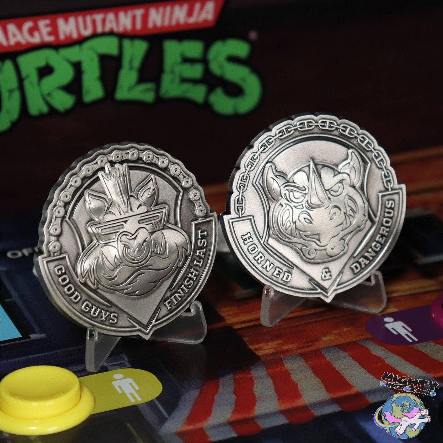 TMNT: Medaillen-Set Bad Guys (Limited Edition)-Merchandise-FaNaTtik-Mighty Underground