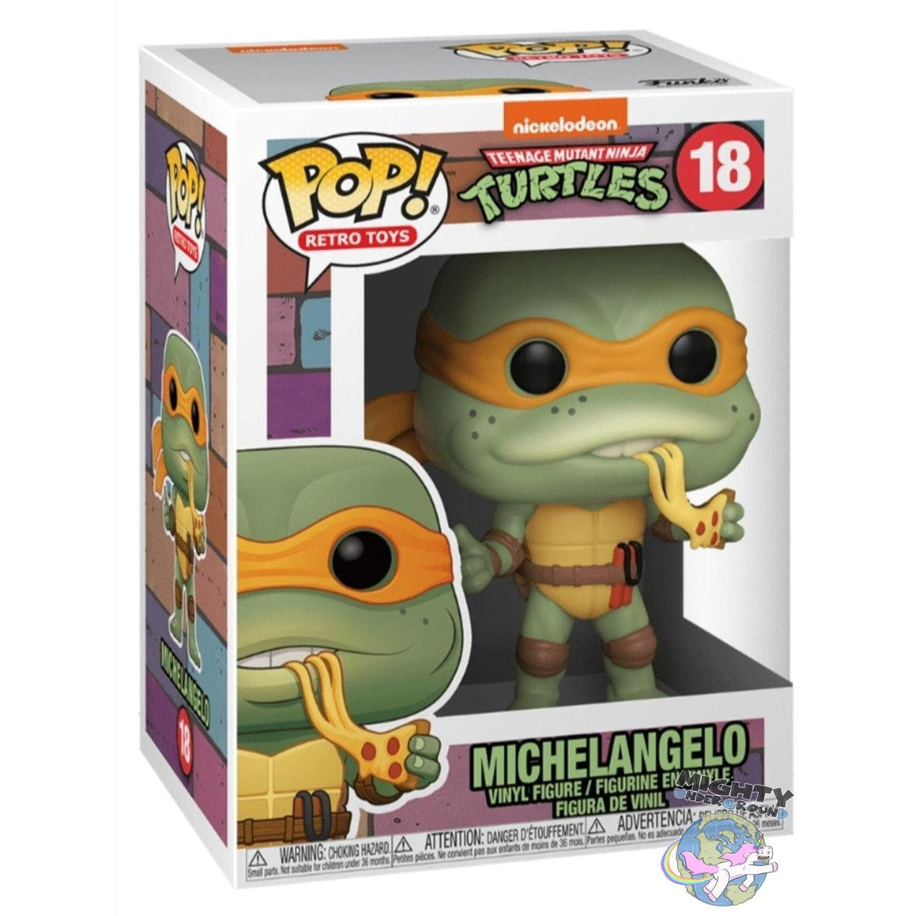 TMNT: Michelangelo POP! #18 VORBESTELLUNG!-Figuren-Funko-mighty-underground