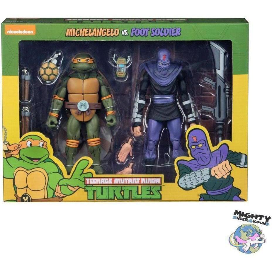 TMNT: Michelangelo VS Foot Soldier 2-Pack