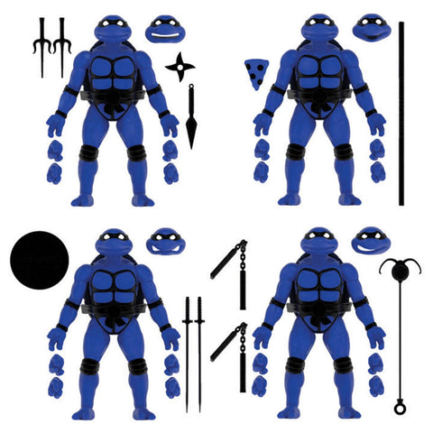 TMNT: Midnight Turtles BST AXN Figure 4-Set - 5 inch-Actionfiguren-The Loyal Subjects-Mighty Underground
