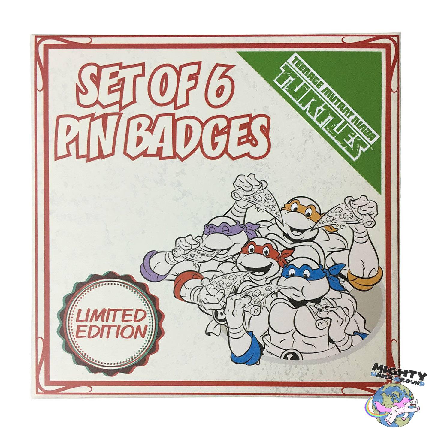 TMNT: Pin 6er-Pack (Limited Edition)-Merchandise-FaNaTtik-Mighty Underground