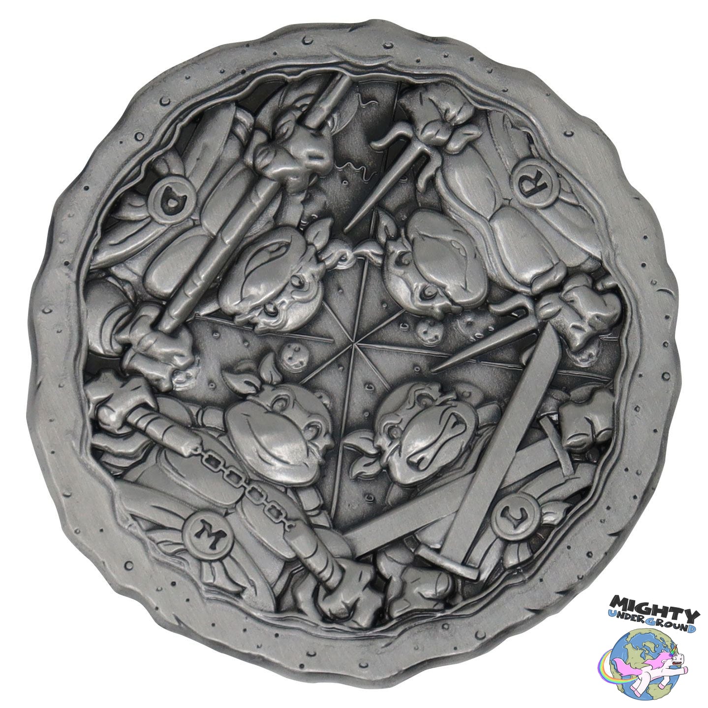 TMNT: Pizza Medaille (Limited Edition)-Merchandise-FaNaTtik-Mighty Underground