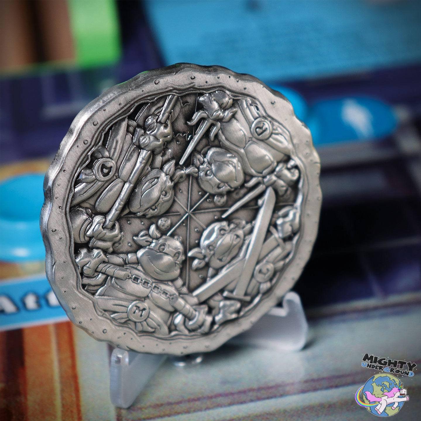 TMNT: Pizza Medaille (Limited Edition)-Merchandise-FaNaTtik-Mighty Underground