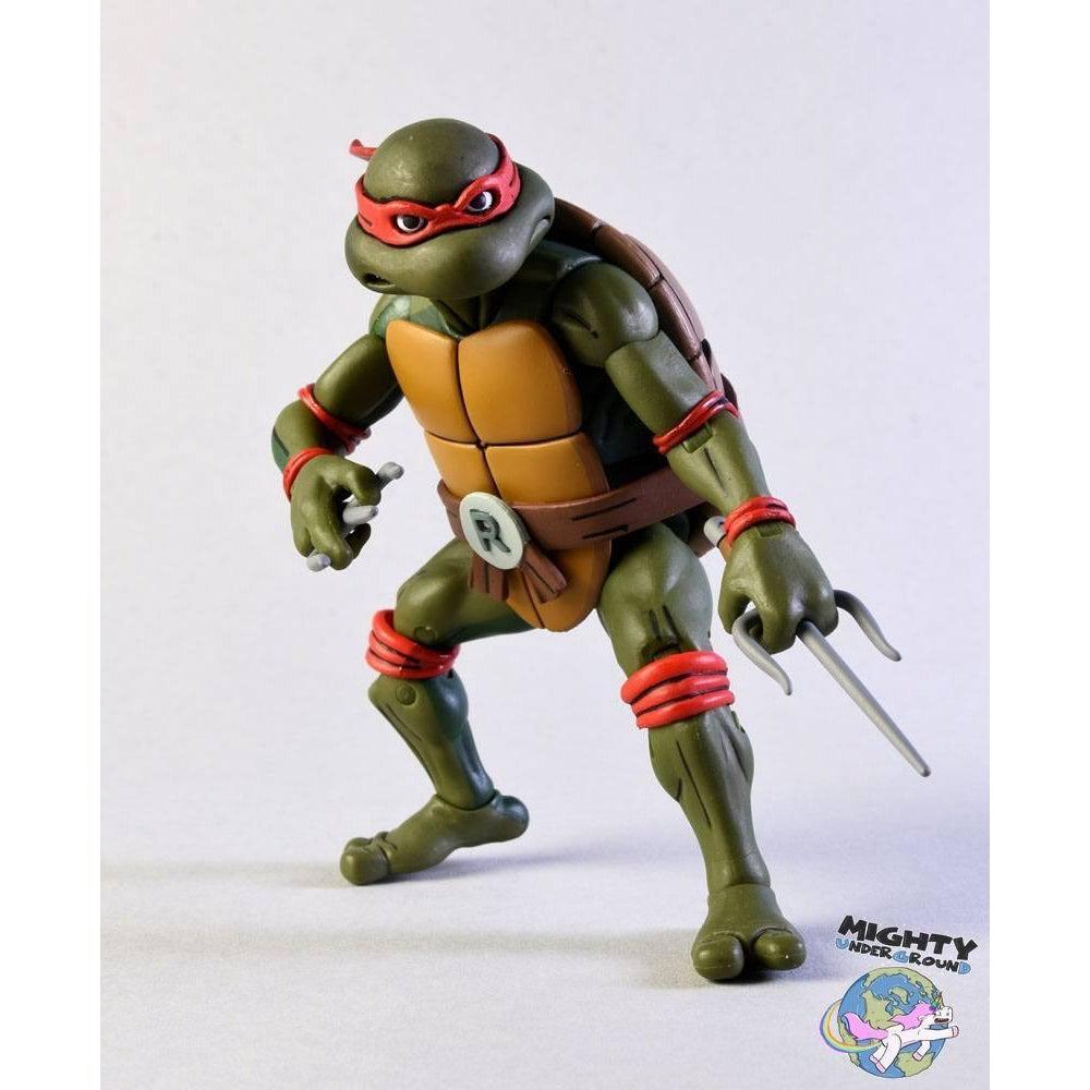 TMNT: Raphael VS Foot Soldier 2-Pack-Actionfiguren-NECA-mighty-underground