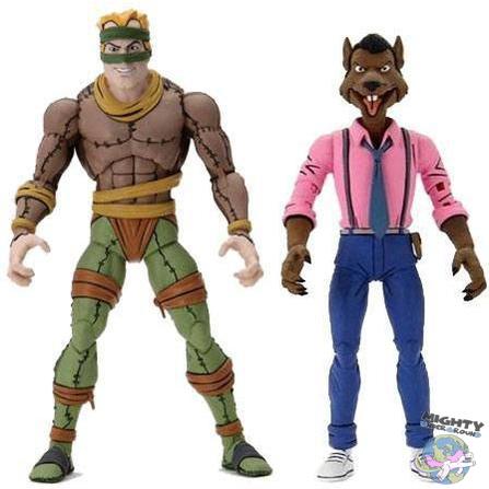 TMNT: Rat King & Vernon 2-Pack VORBESTELLUNG!-Actionfiguren-NECA-mighty-underground