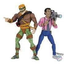 TMNT: Rat King & Vernon 2-Pack VORBESTELLUNG!-Actionfiguren-NECA-mighty-underground