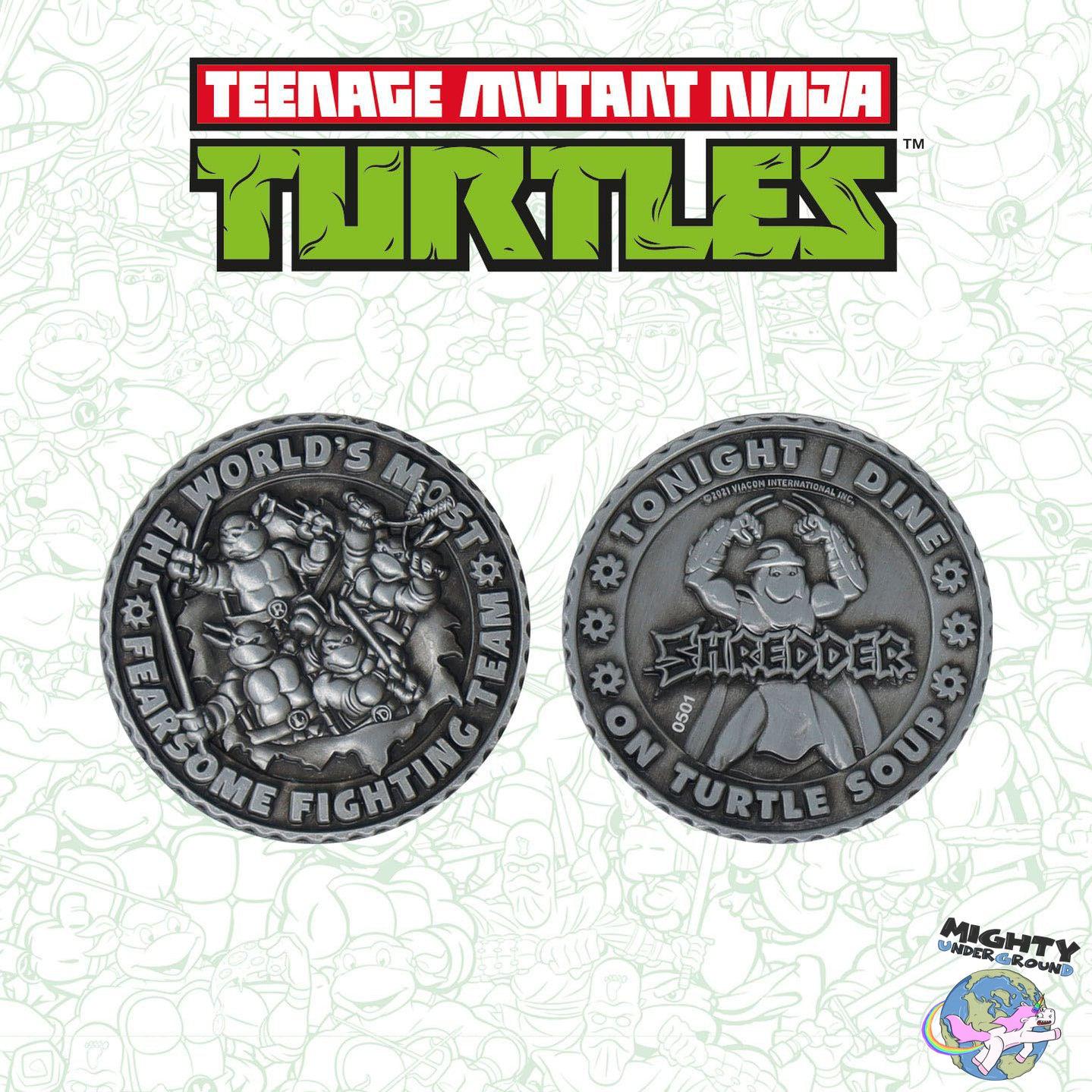 TMNT: Sammlermünze (Limited Edition)-Merchandise-FaNaTtik-Mighty Underground