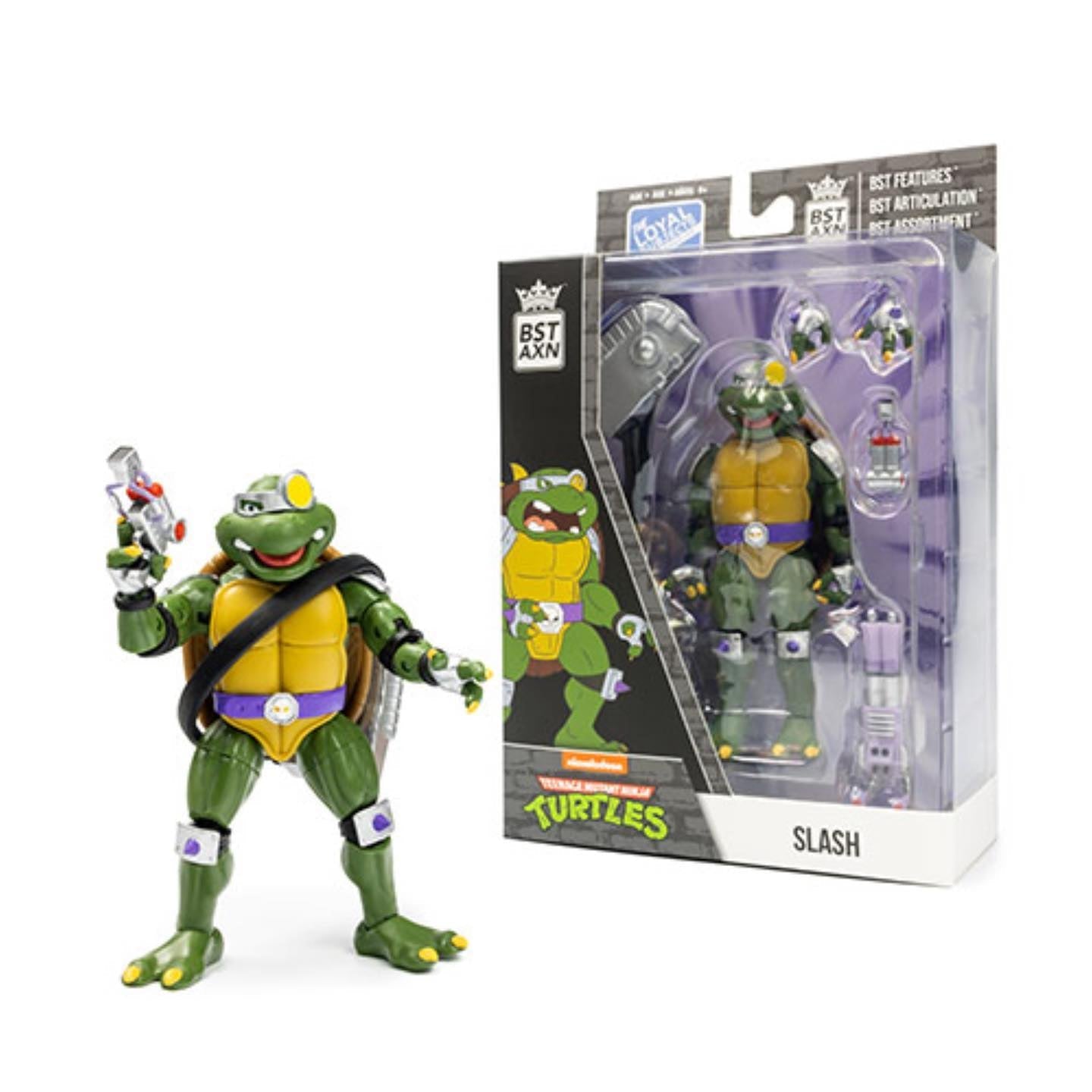 TMNT: Slash BST AXN Figure - 5 inch-Actionfiguren-The Loyal Subjects-Mighty Underground