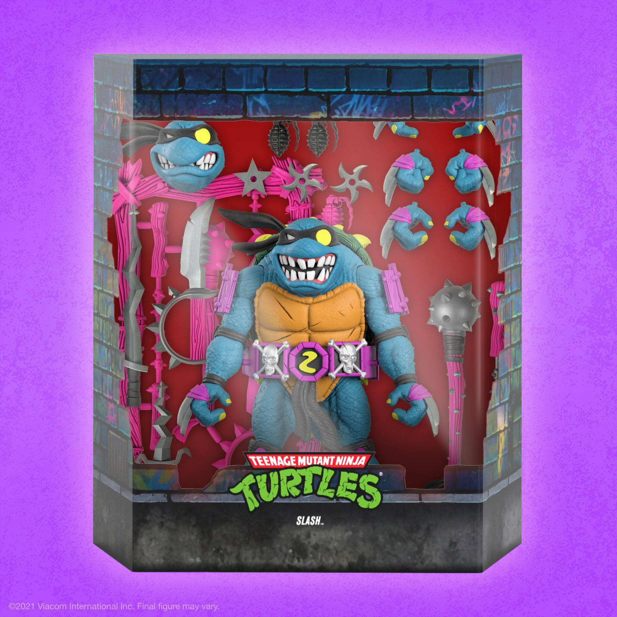 TMNT: Slash (Super7)-Actionfiguren-Super7-Mighty Underground