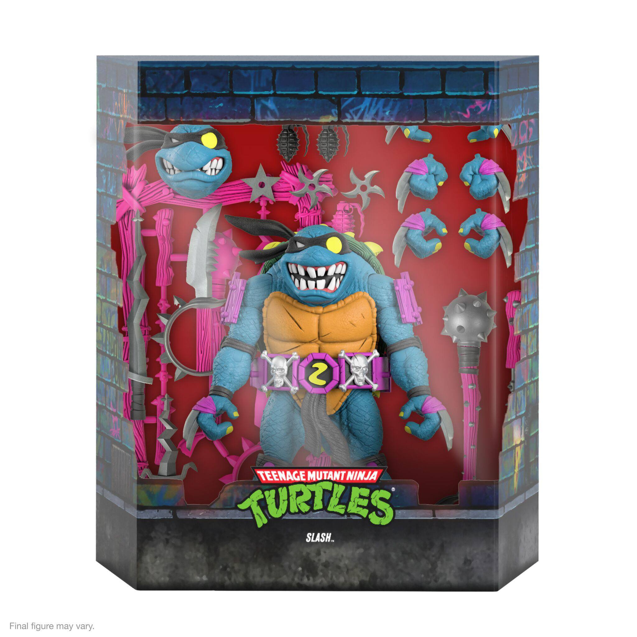 TMNT: Slash (Super7)-Actionfiguren-Super7-Mighty Underground