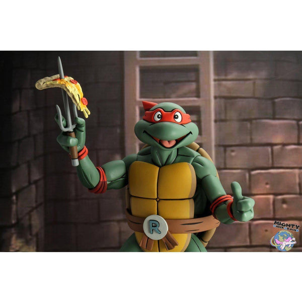 TMNT: Super Size Raphael 1/4 VORBESTELLUNG!-Actionfiguren-NECA-mighty-underground