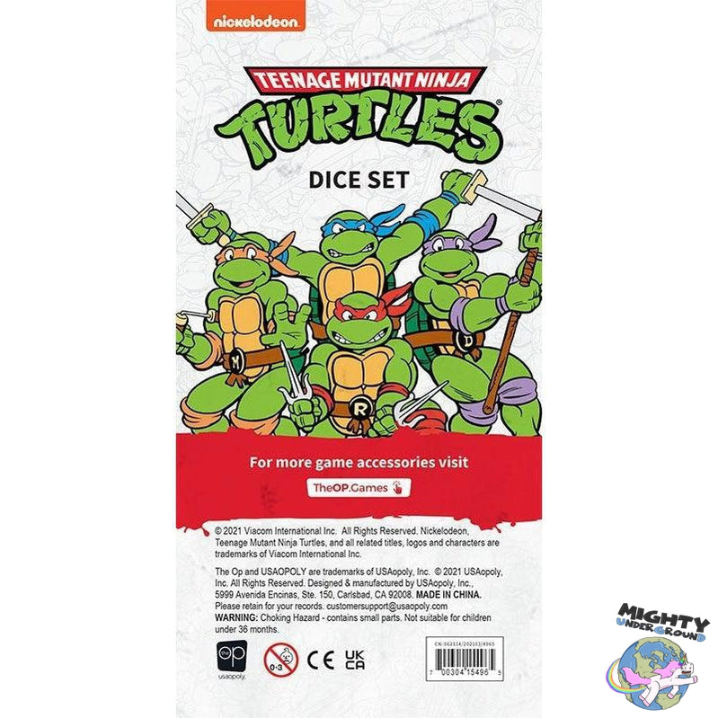 TMNT: Teenage Mutant Ninja Turtles - Würfel Set-Games-USApoly-Mighty Underground