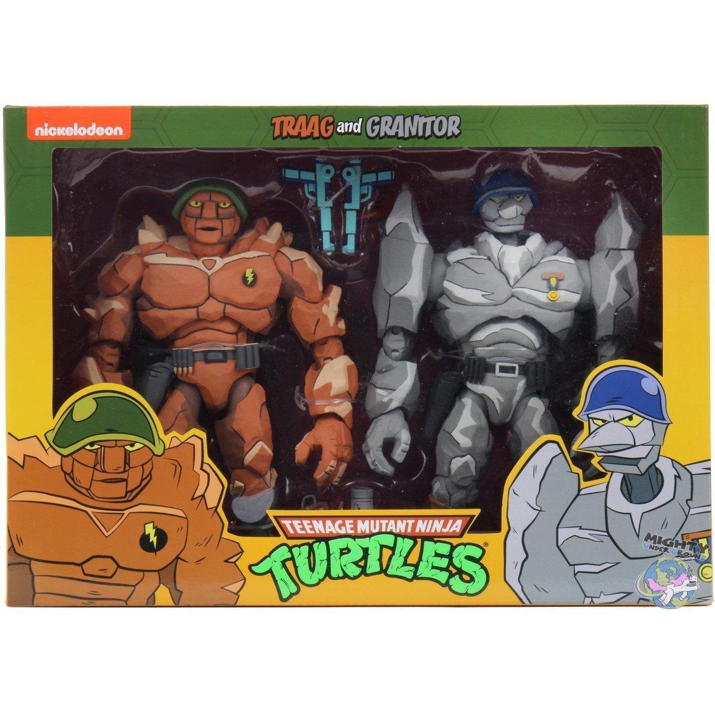 TMNT: Traag & Grannitor 2-Pack-Actionfiguren-NECA-mighty-underground