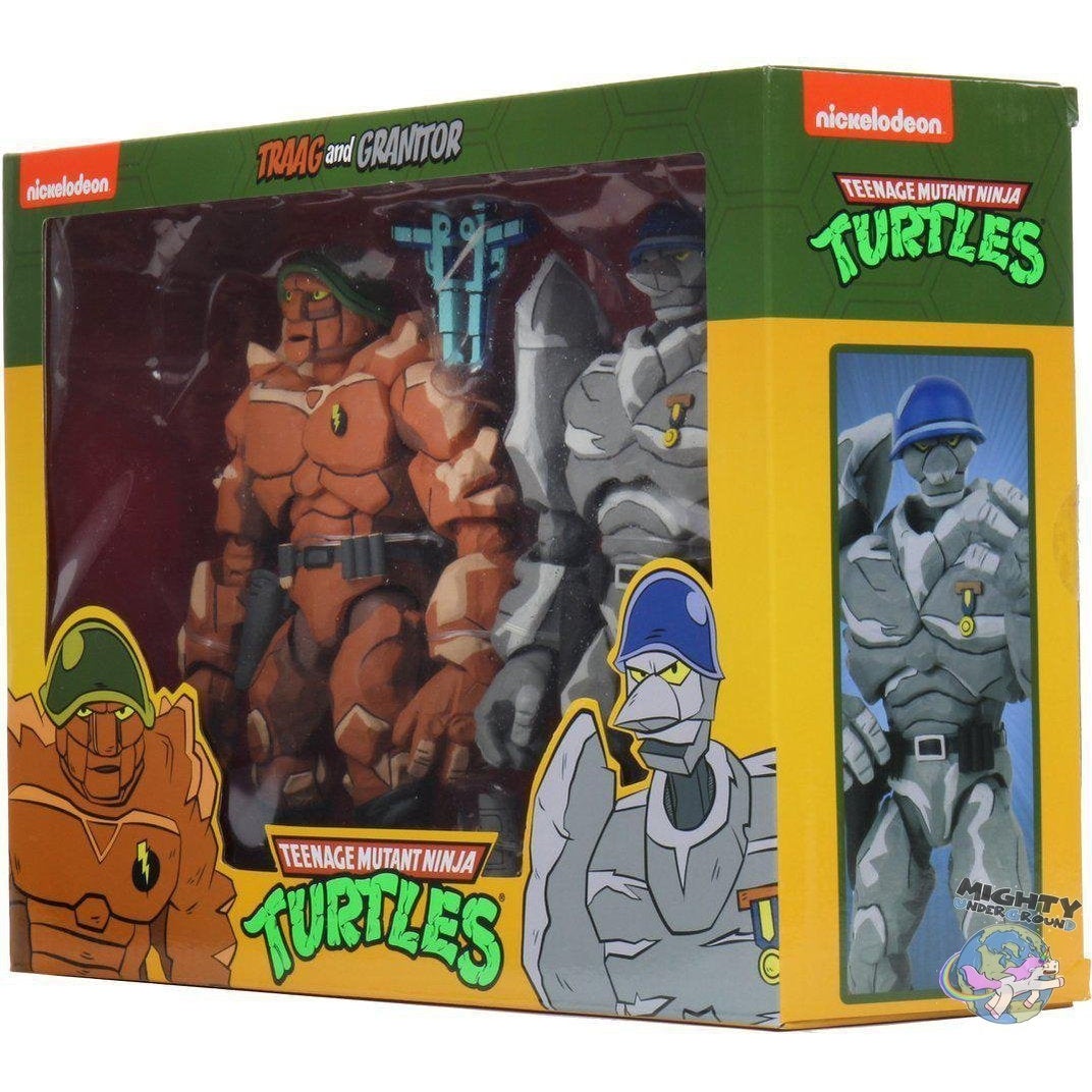 TMNT: Traag & Grannitor 2-Pack-Actionfiguren-NECA-mighty-underground