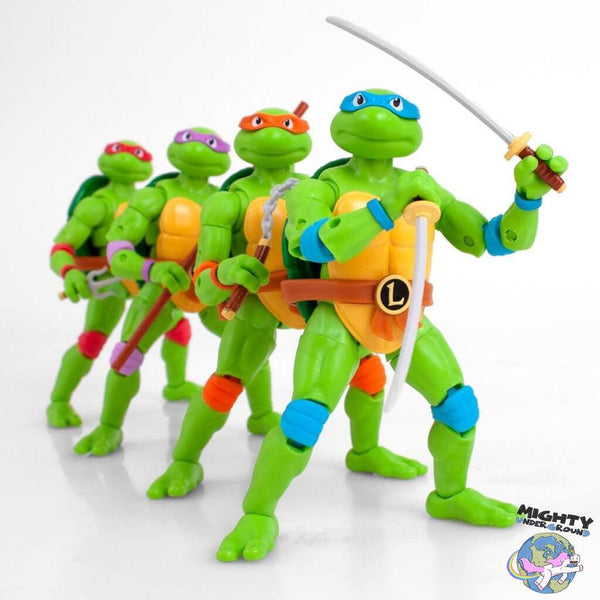TMNT: Turtles BST AXN Figure 4-Set - 5 inch-Actionfiguren-The Loyal Subjects-Mighty Underground