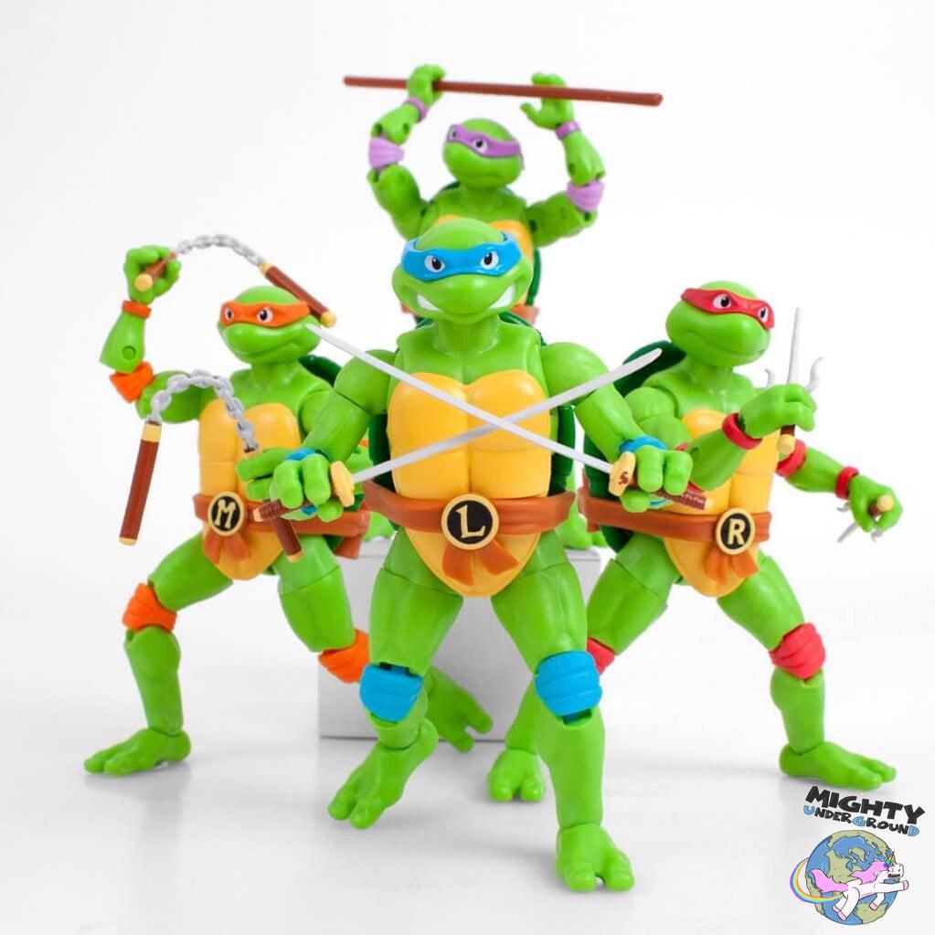 TMNT: Turtles BST AXN Figure 4-Set - 5 inch-Actionfiguren-The Loyal Subjects-Mighty Underground