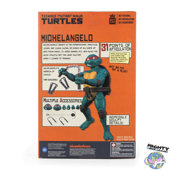 TMNT: Turtles BST AXN x IDW Figure + Comics 4-Set - 5 inch-Actionfiguren-The Loyal Subjects-Mighty Underground