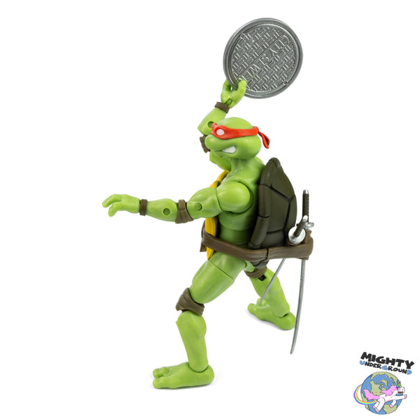 TMNT: Turtles BST AXN x IDW Figure + Comics 4-Set - 5 inch-Actionfiguren-The Loyal Subjects-Mighty Underground