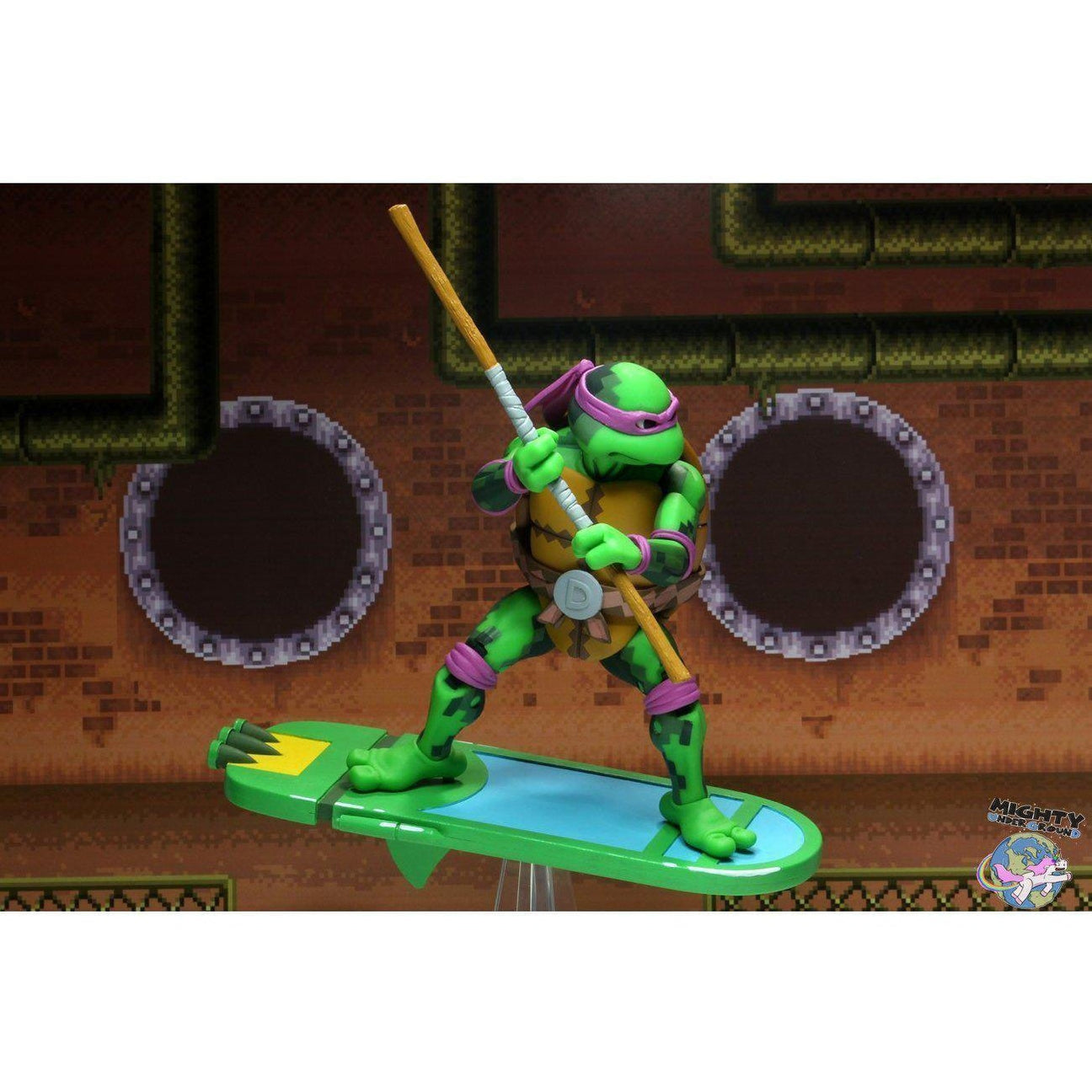 TMNT Turtles in Time (Game): Donatello-Actionfiguren-NECA-mighty-underground