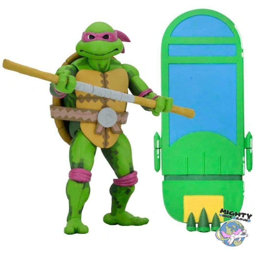 TMNT Turtles in Time (Game): Donatello-Actionfiguren-NECA-mighty-underground